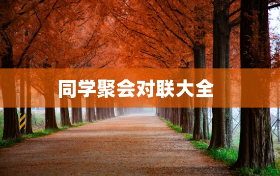 同学聚会对联大全